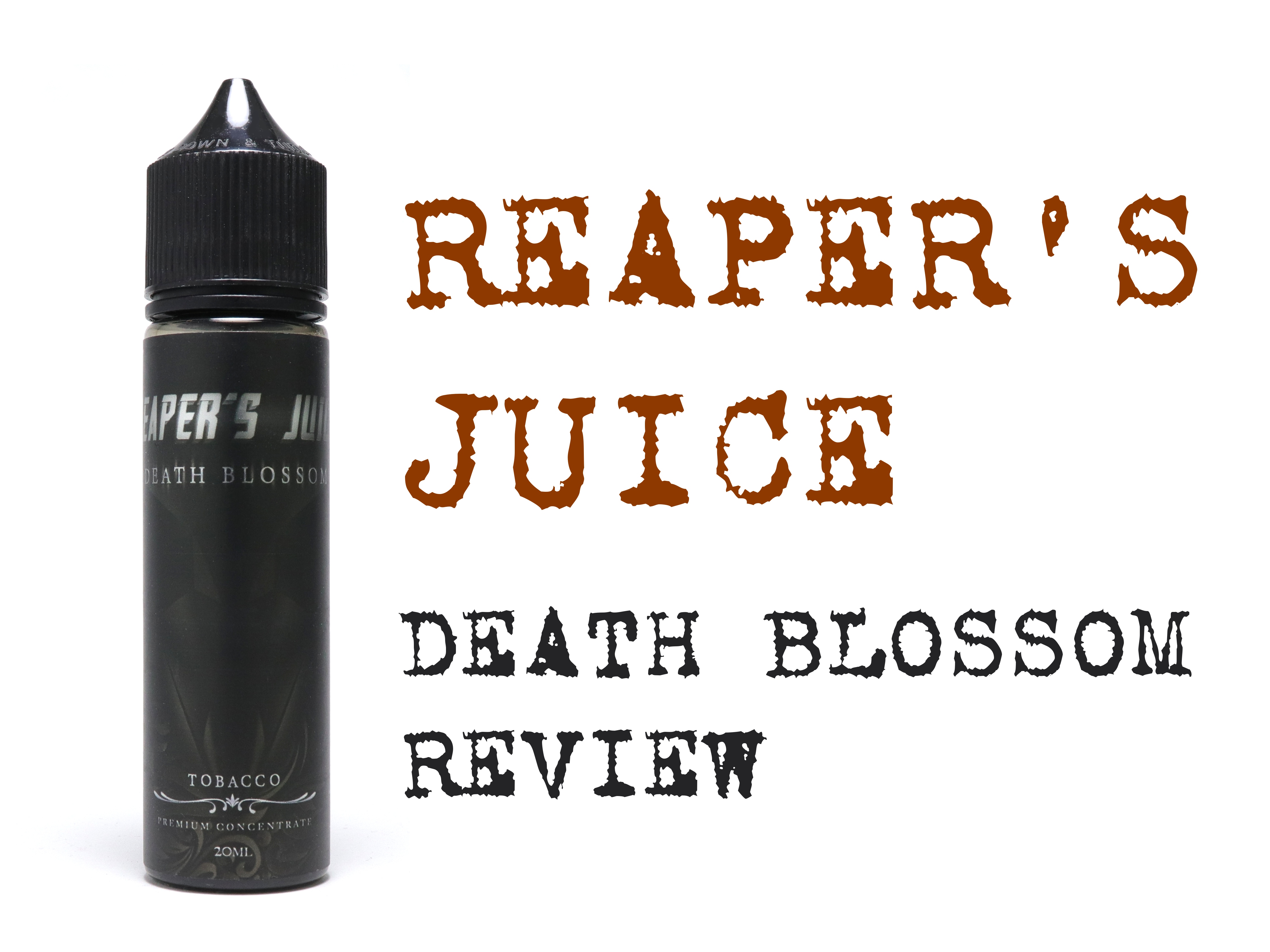 ダークチョコレートタバコ Reaper S Juice Death Blossomレビュー Vapezine Vapeレビューブログ ベプジン